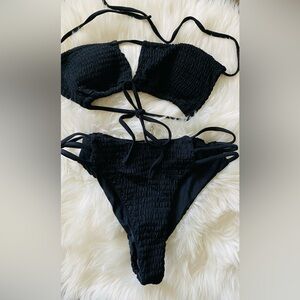 ❌SOLD❌ New black 2pc Bikini  size large